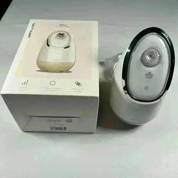 NWT VANITY PLANET Aira Ionic Facial Steamer Beauty Award Winner Skincare - Picture 10 of 12